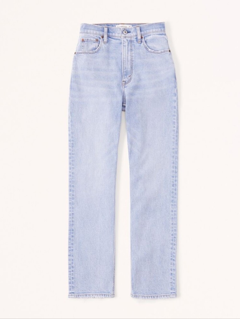 Abercrombie Ultra High Rise Ankle Straight Jean 24 X-SHORT / 00 XS